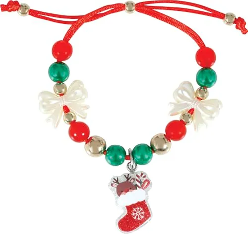 Fiestas Guirca Bracciale Calza Natalizia Rosso Verde accessorio