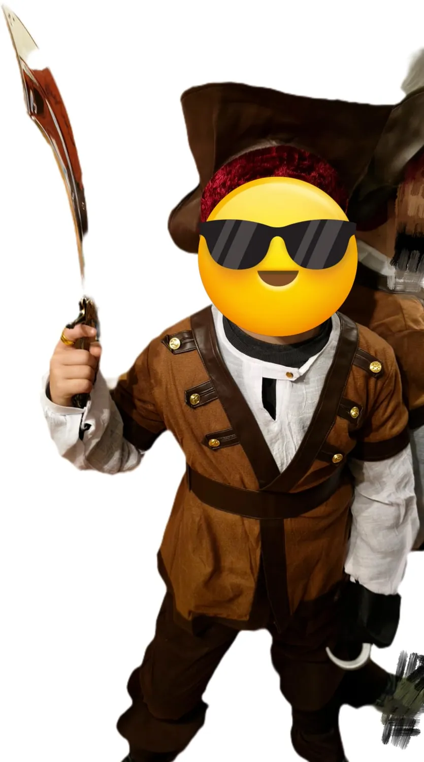 Funidelia Pirata Caraibi costume bambino 7-9 anni