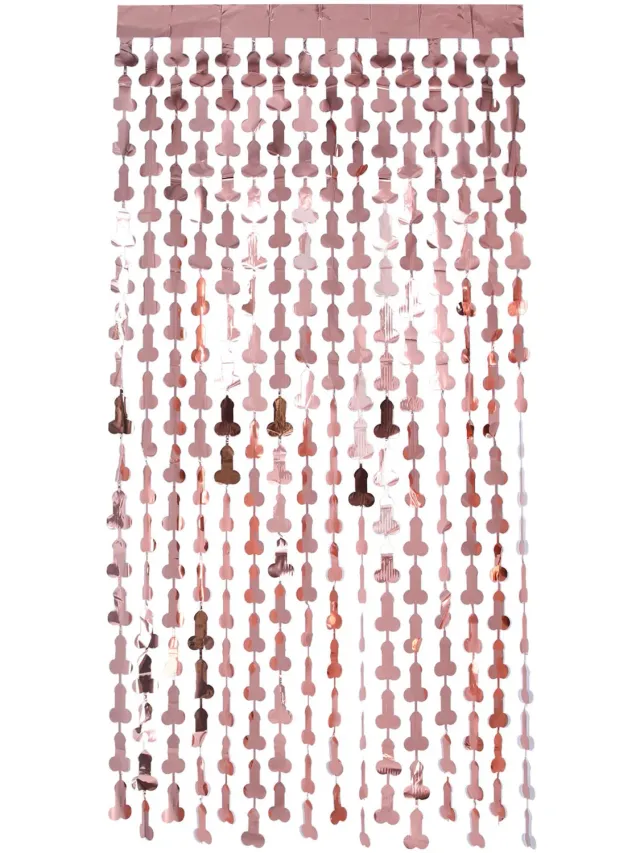 Smiffys tenda foil addio nubilato oro rosa 190x91 cm