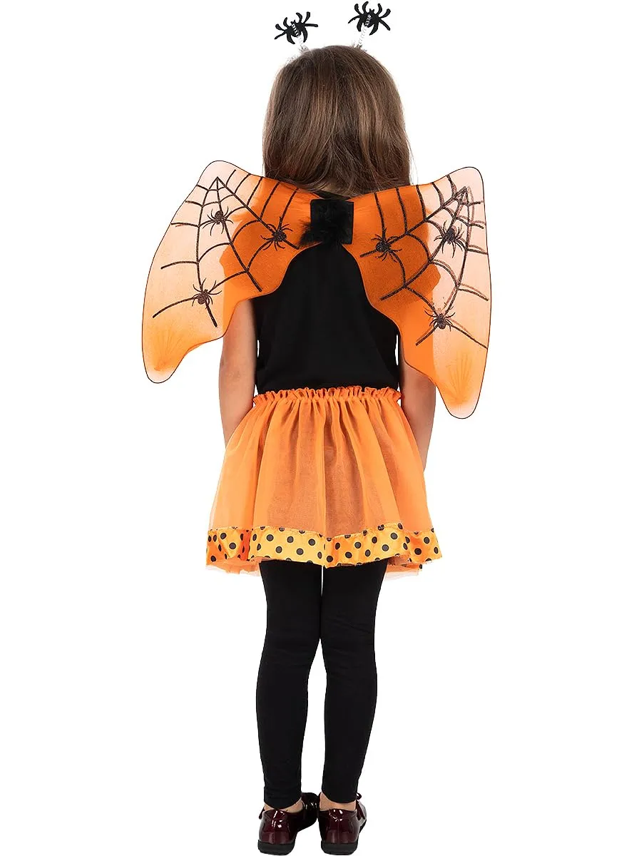 Funidelia Ragno costume tutù arancione bambina