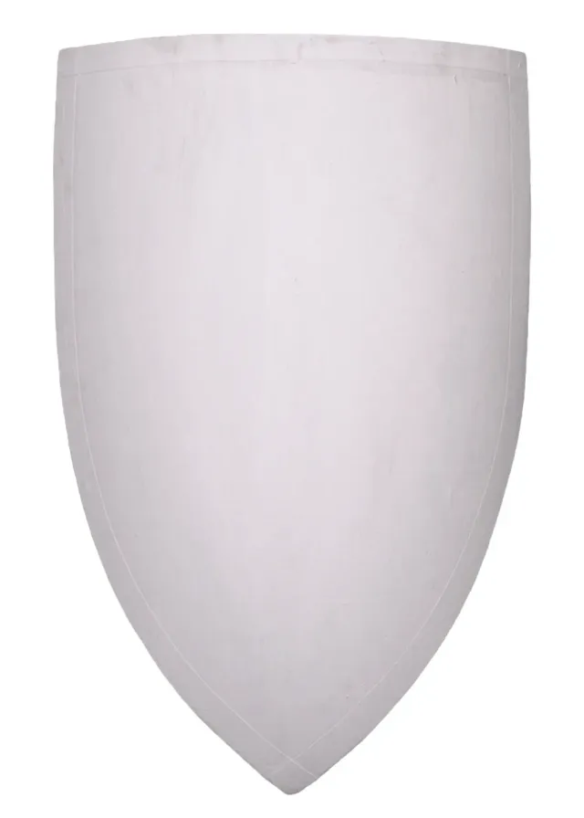 La Bottega di Merlino Scudo Bianco Legno 68cm Verniciabile
