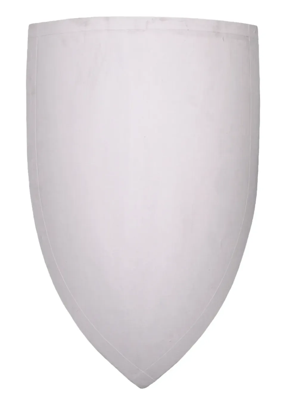 La Bottega di Merlino Scudo Bianco Legno 68cm Verniciabile