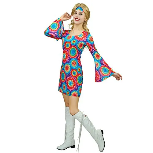 Sea Hare Anni 60 70 Costume Donna retrò hippie