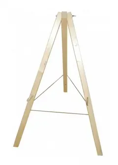 La Bottega di Merlino cavalletto paglioni legno pino 135 cm