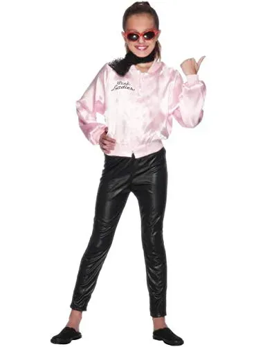 Funidelia Pink Ladies Giacca bambina rosa Grease