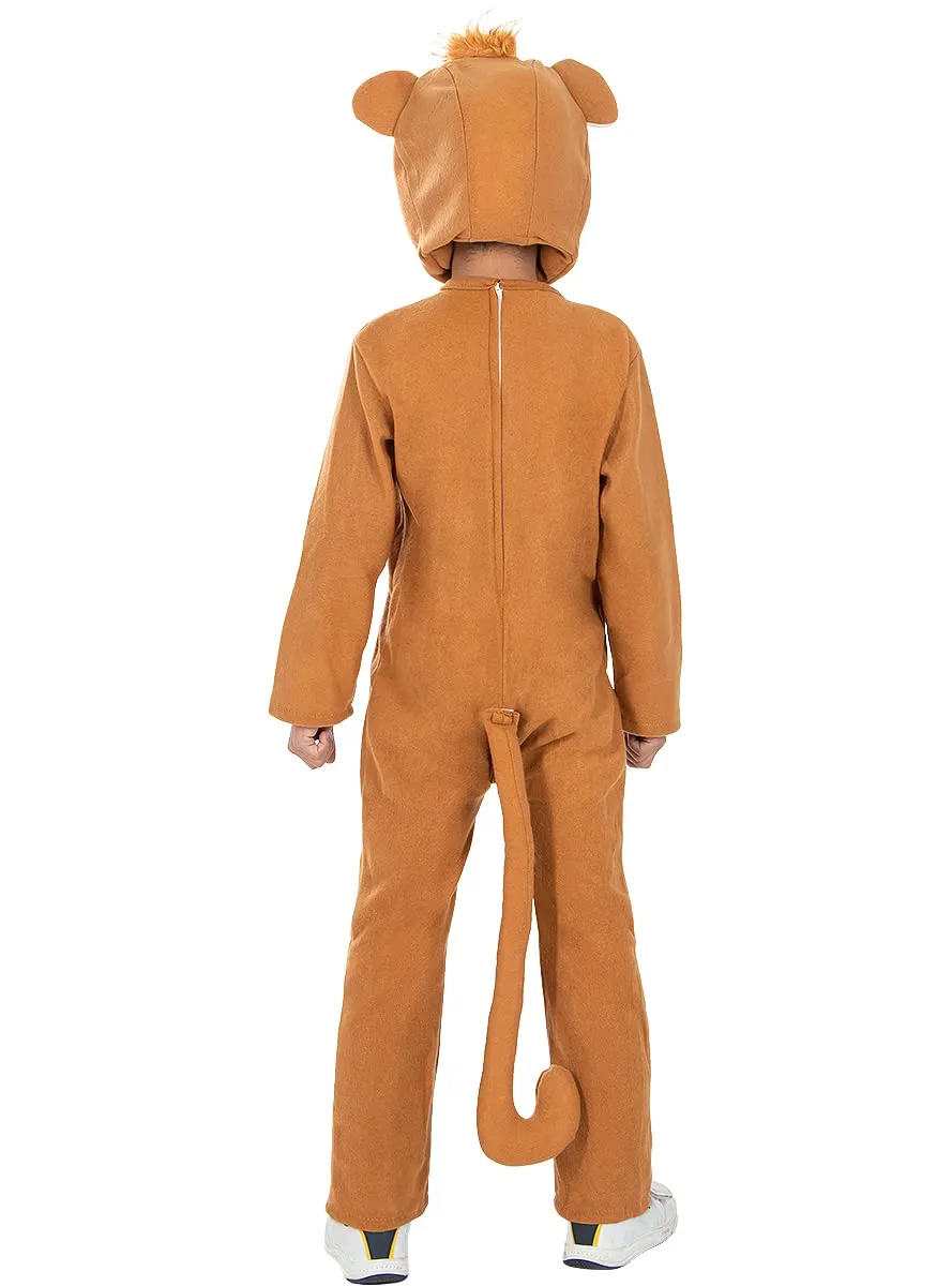 Funidelia Scimmia costume bambino marrone peluche