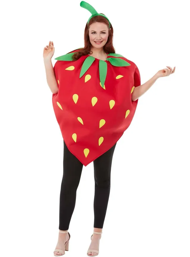 Funidelia fragola costume rosso taglia standard