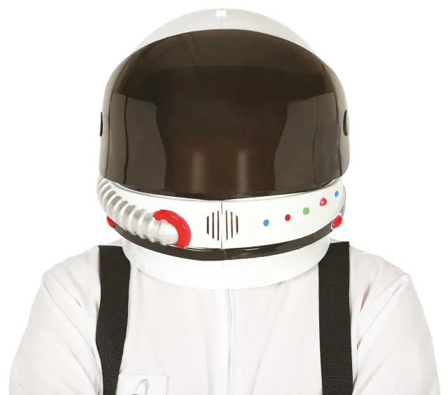 Guirca Casco Astronauta adulto taglia unica colorato