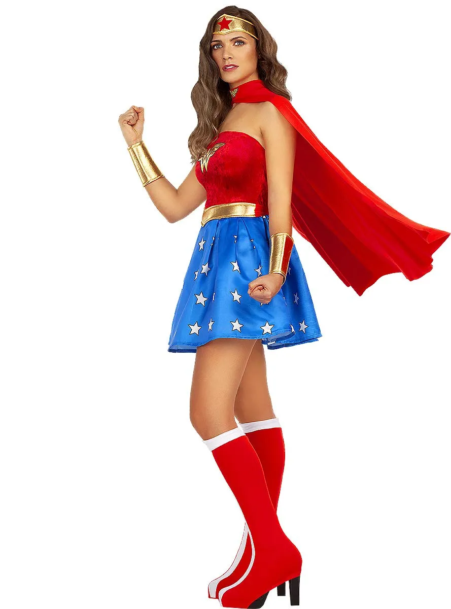 Funidelia Wonder Woman costume donna M rosso