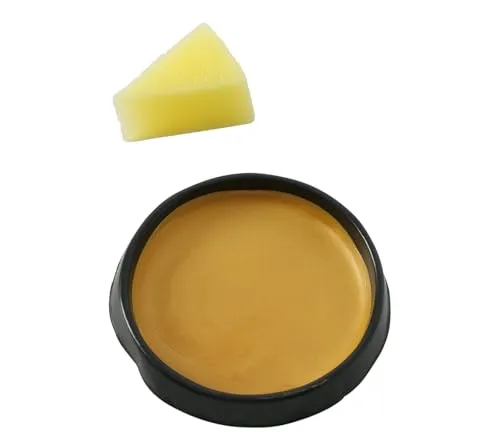 Fiestas Guirca trucco viso oro con spugna 9 g metallizzato