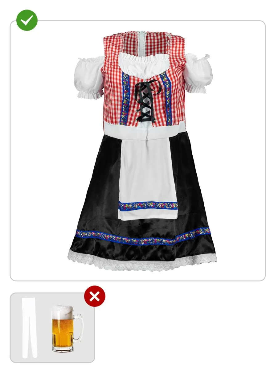 Funidelia Costume Oktoberfest donna verde taglia S