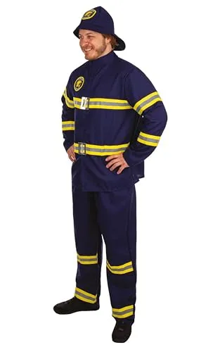 P'tit Clown re21097 costume pompiere adulto L/XL