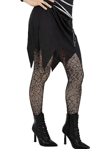 Funidelia Collant Ragnatele accessorio strega nero donna
