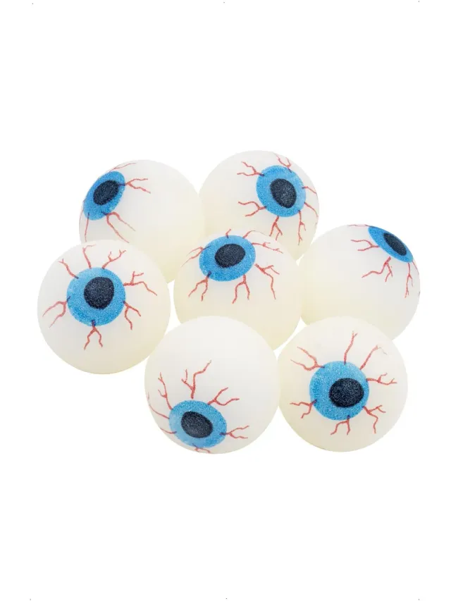 Smiffys Glow in the Dark Eyeball Powerball pallina occhio x48