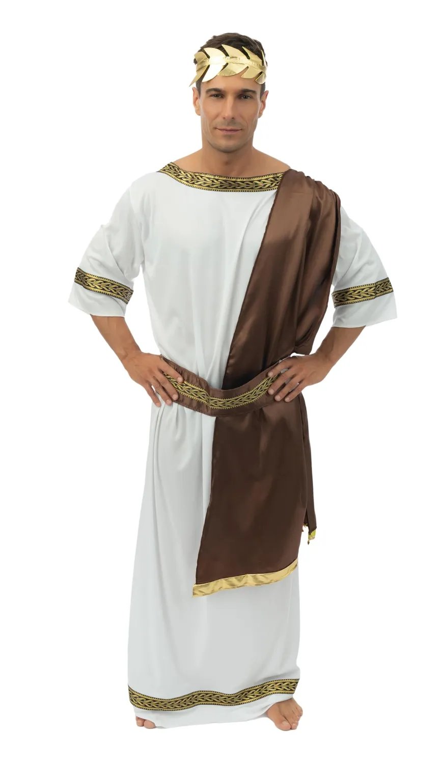 P'tit Clown costume greco premium L-XL toga corona