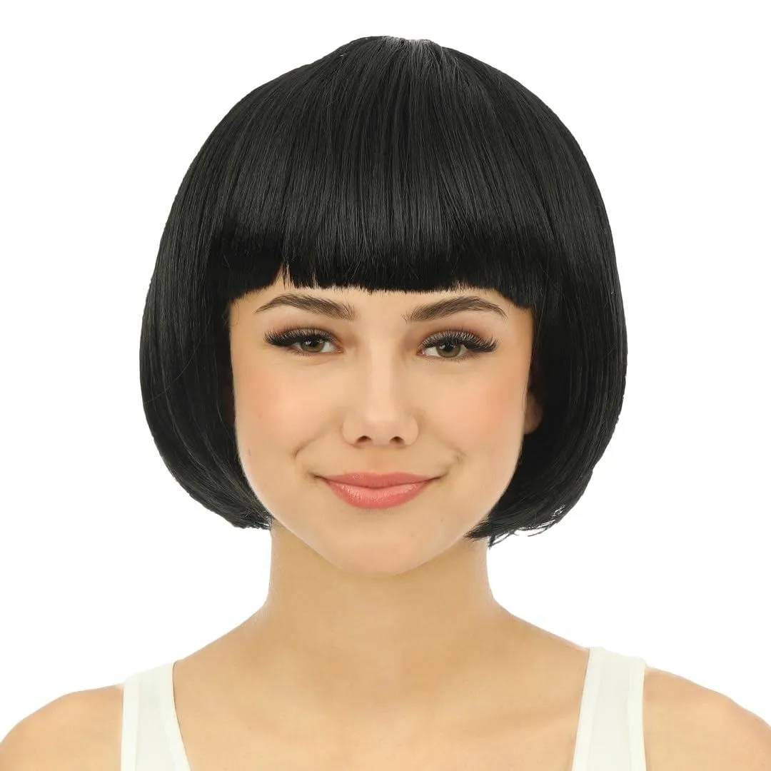 P'tit Clown Cabaret parrucca viola donna anni 20
