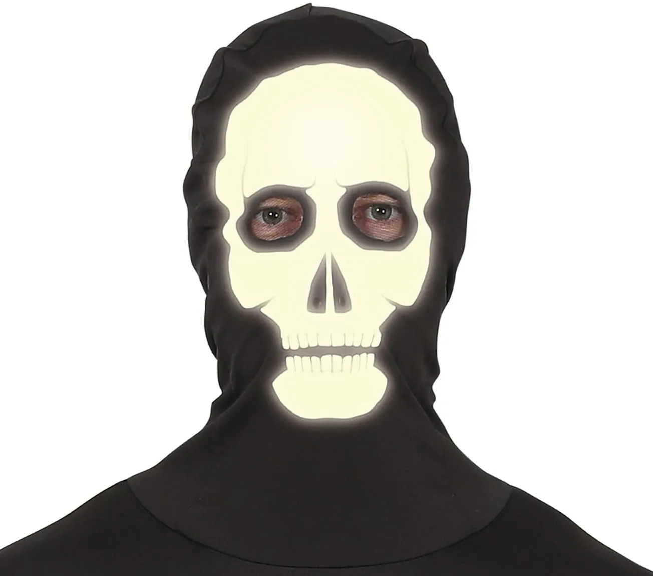 Guirca Costume Tuta Scheletro Fosforescente Horror