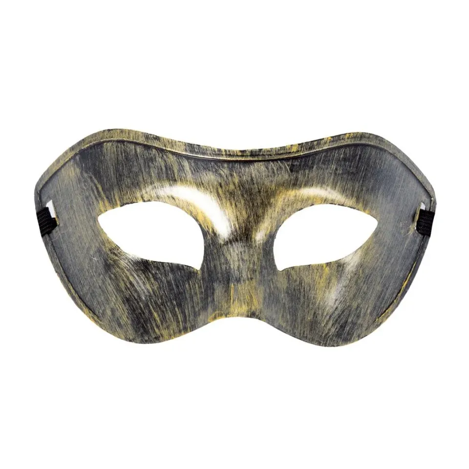 P'tit Clown 23383 maschera veneziana oro adulto