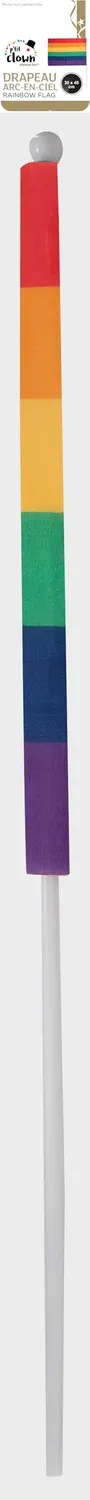P'tit Clown Bandiera Arcobaleno 30x40 cm Decorazione