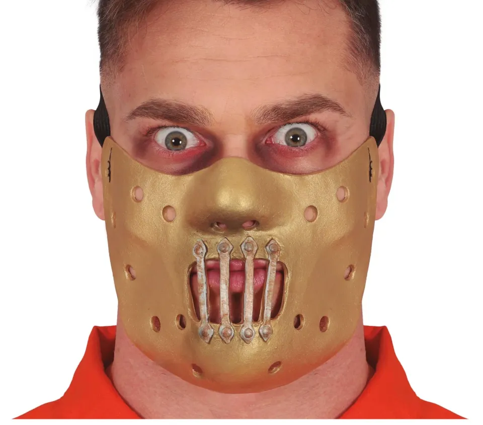 Fiestas Guirca Half Mask Killer maschera lattice
