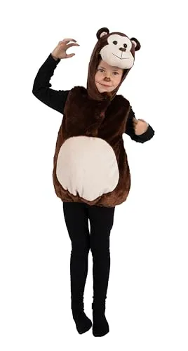 P'tit Clown costume scimmia bambino tuta 5-6 anni