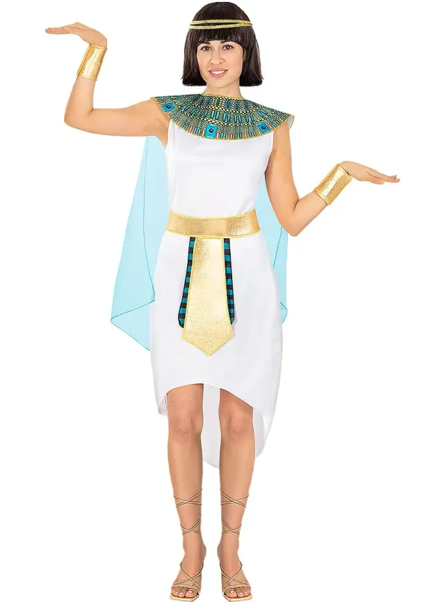 Funidelia Cleopatra Costume Donna Bianco S-M
