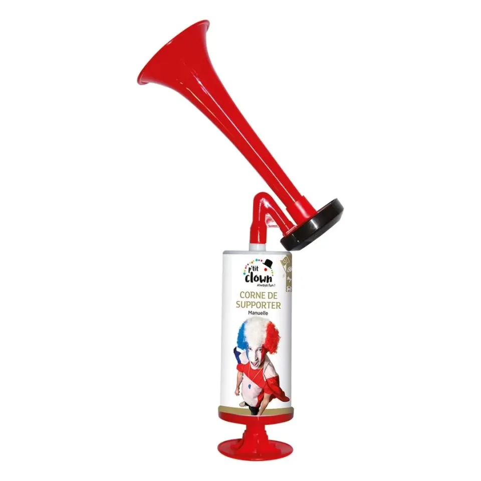 P'tit Clown Corno Manuale tifoso strombetta rossa