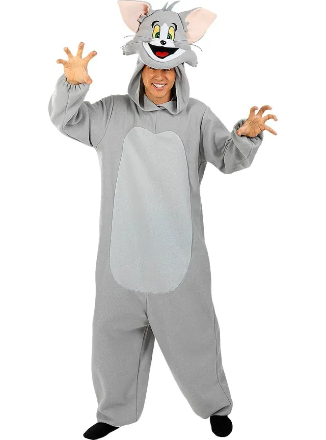 Funidelia Tom & Jerry Tom costume adulto S-M grigio