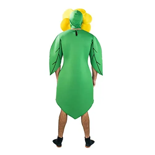 Bodysocks costume fiore adulto originale colorato