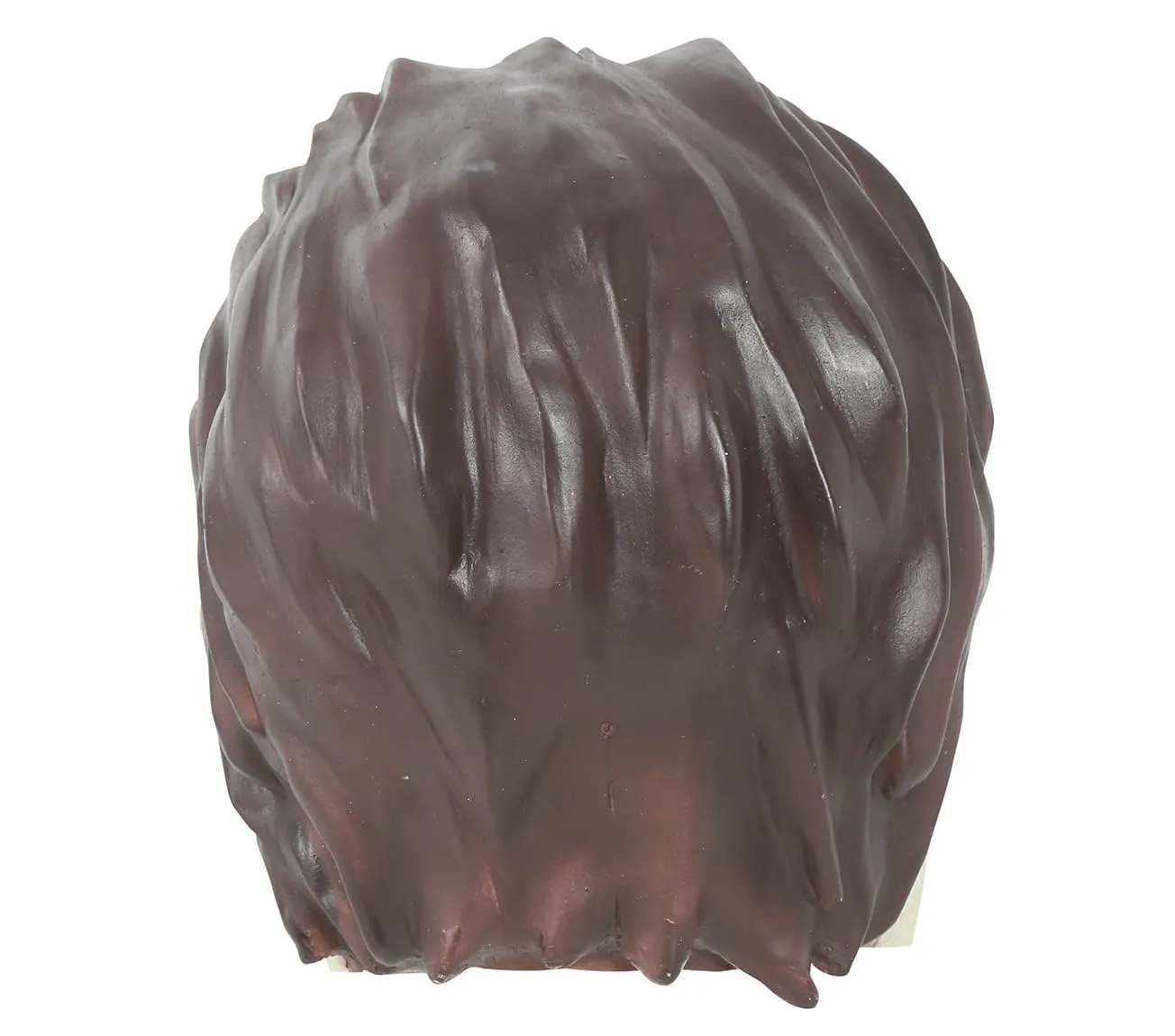 Guirca Maschera Pagliaccio con Cappuccio Nero in Vinile