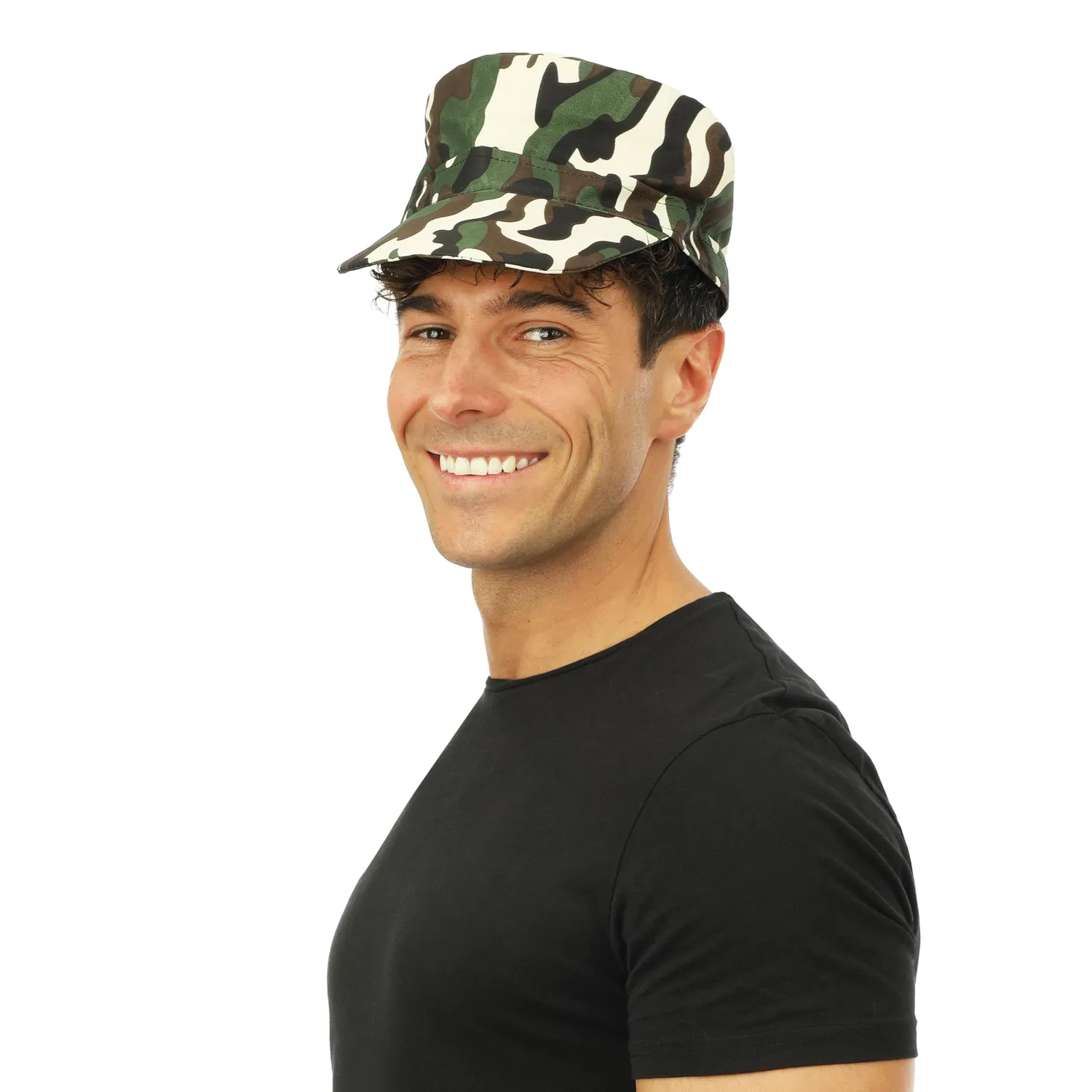 P'tit Clown Cappello Militare Mimetico Adulto
