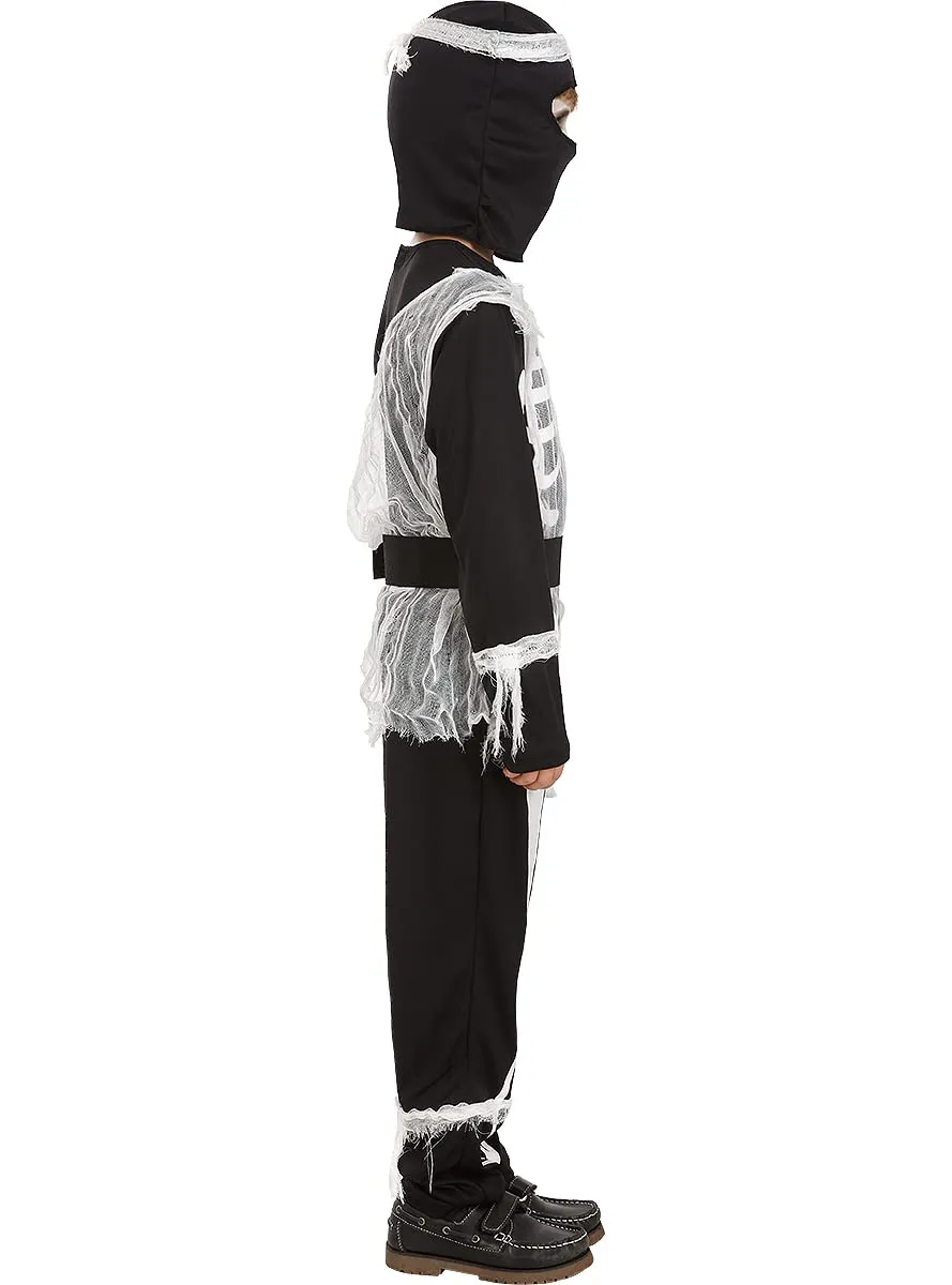 Funidelia ninja scheletro zombie costume bambino nero