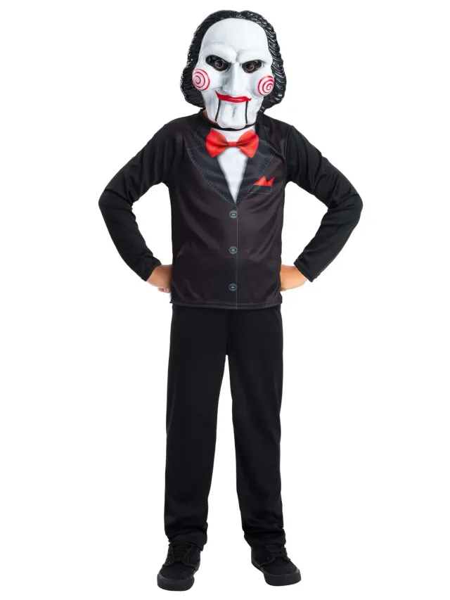 Smiffys Saw Jigsaw Costume Kit Bambino Large 10-12 Anni Horror