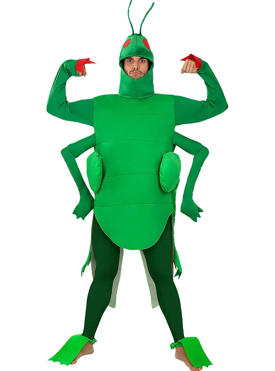 Funidelia Cavalletta costume adulto L-XL verde