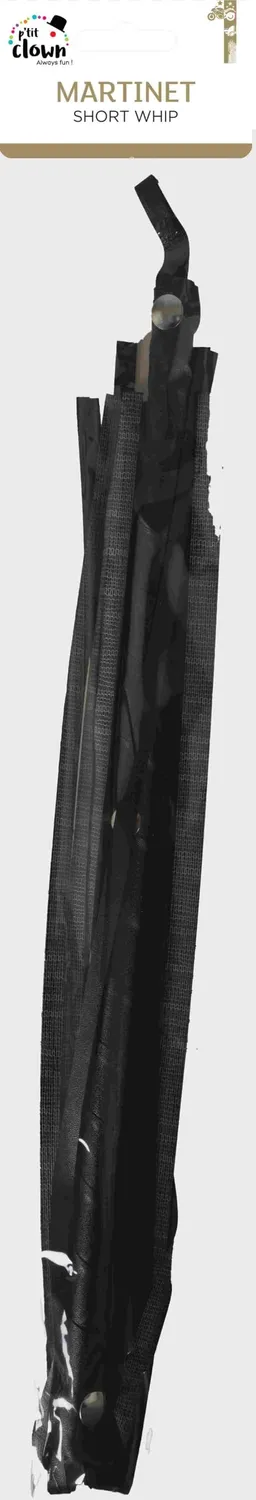 P'tit Clown Frusta finta pelle nera 65 cm accessorio