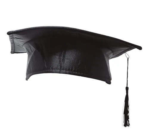 Guirca Cappello Laureato Nero Accessorio Festa Laurea