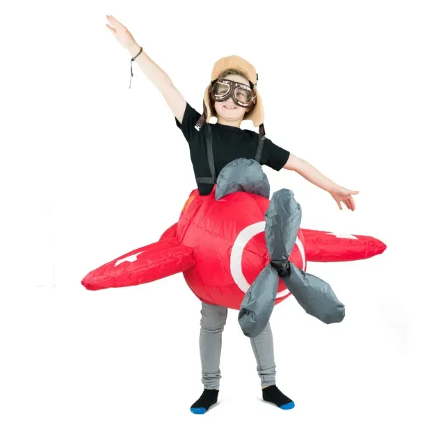 Bodysocks Aeroplano Costume Gonfiabile Bambino pilota