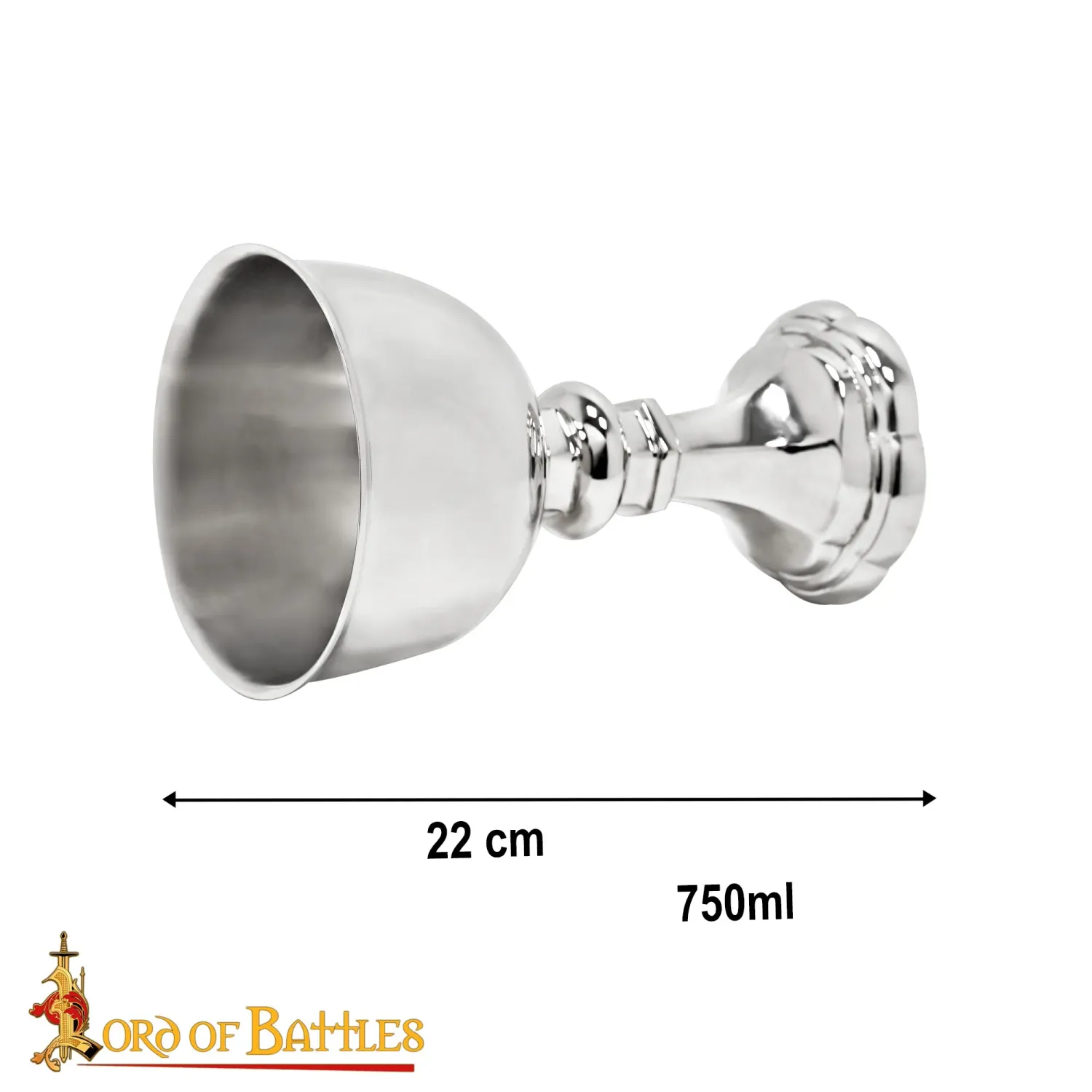 La Bottega di Merlino calice grande cerimonia ottone 750 ml