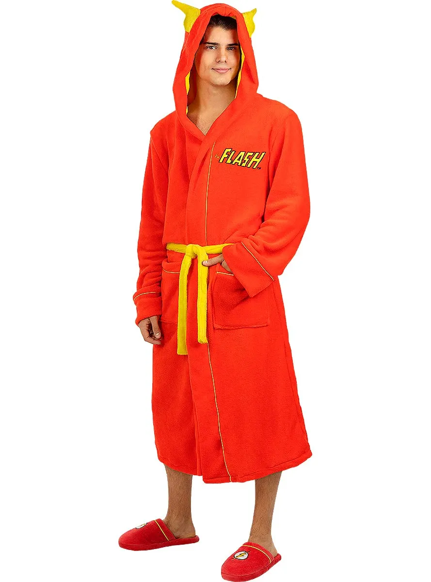 Funidelia DC Comics Flash vestaglia uomo L-XL rossa