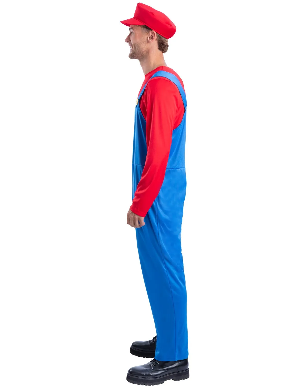 Smiffys Red Plumber Costume Idraulico Rosso M