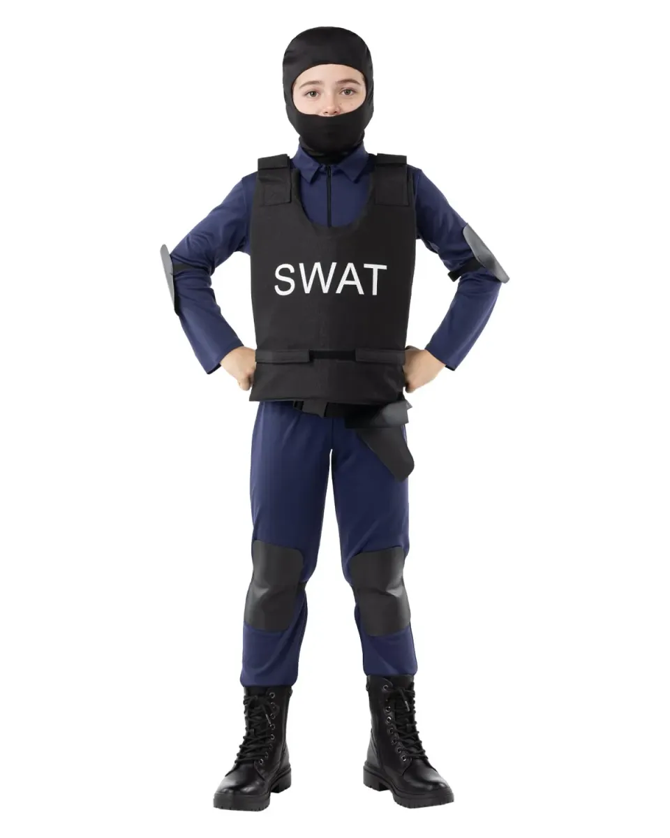 Funidelia SWAT costume bambino 7-9 anni tuta completa