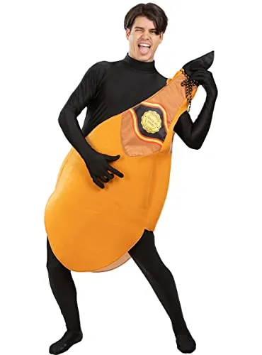Funidelia Costume da prosciutto adulto taglia unica marrone