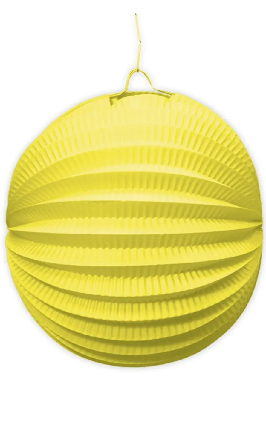 Guirca 10705 lanterna carta gialla 20 cm