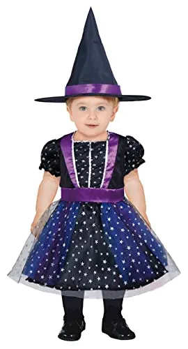 Guirca Strega Stellata costume bimba 18-24 mesi viola
