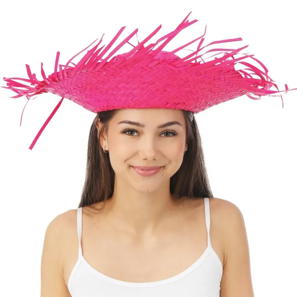 P'tit Clown 95423 Cappello Paglia Hawaiano Multicolore