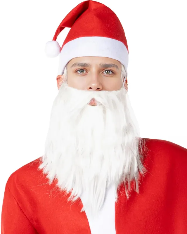 Funidelia Santa Claus Barba Babbo Natale rossa