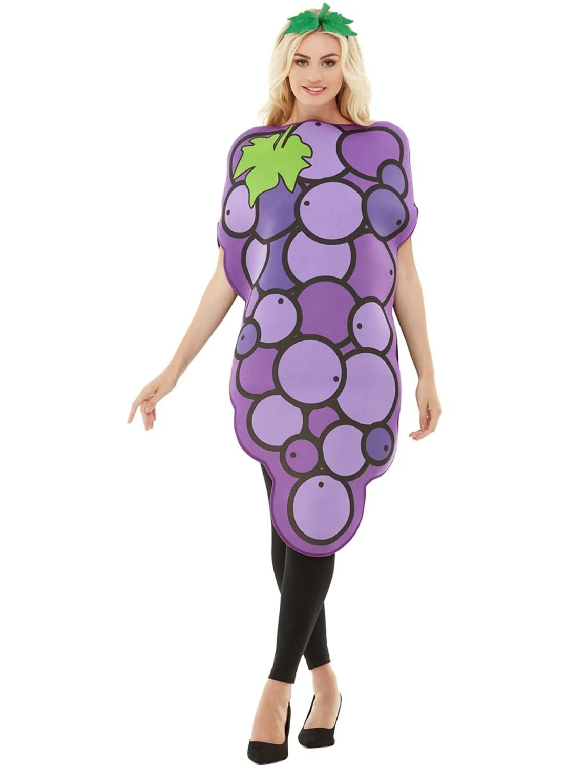 Funidelia Uva costume frutta viola taglia standard unisex