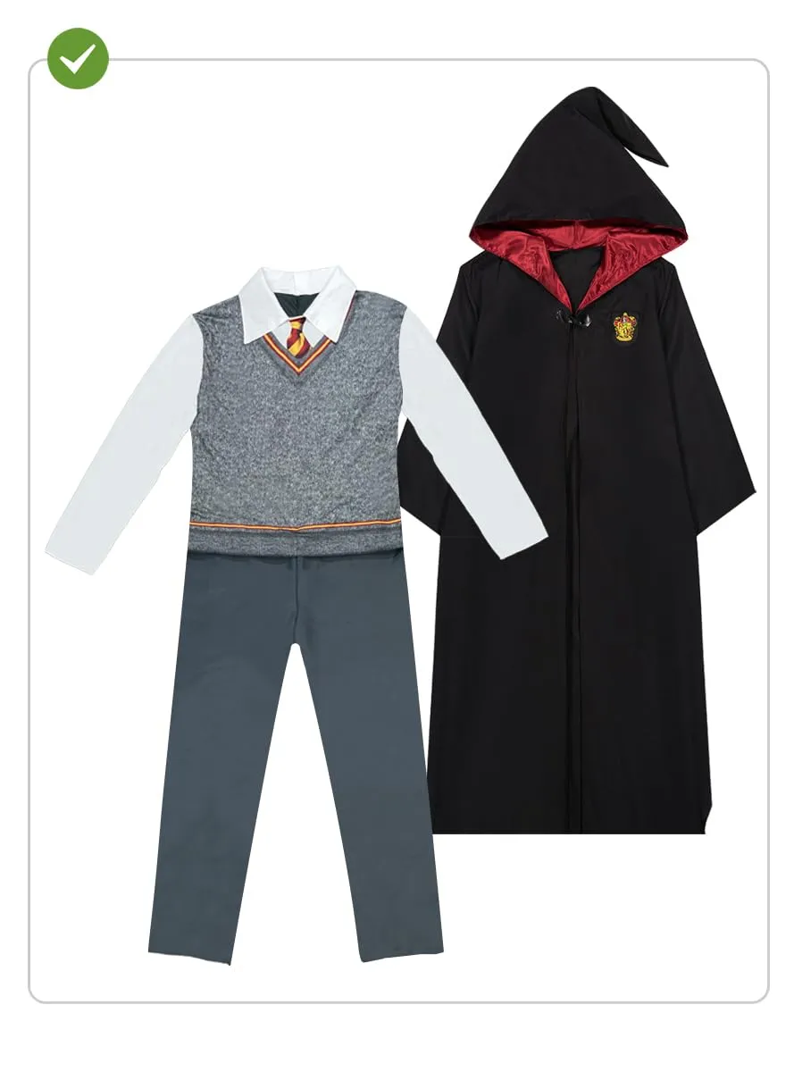 Funidelia Harry Potter Ufficiale costume mago nero taglia M