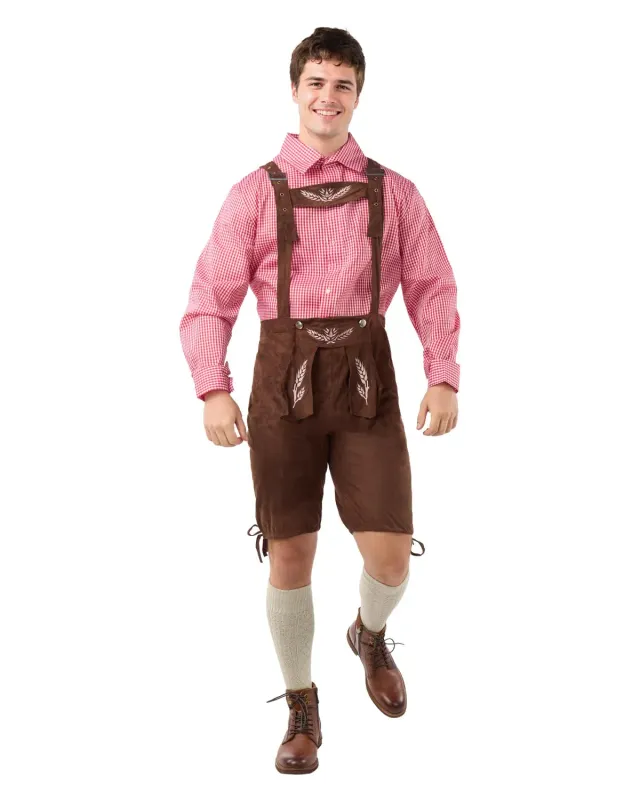 Funidelia Costume Oktoberfest deluxe uomo M marrone