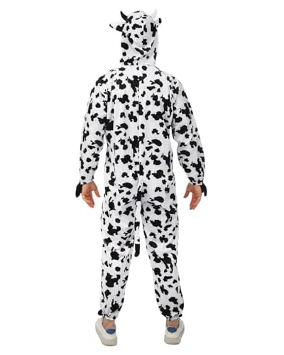 P'tit Clown mucca costume adulto tuta L-XL